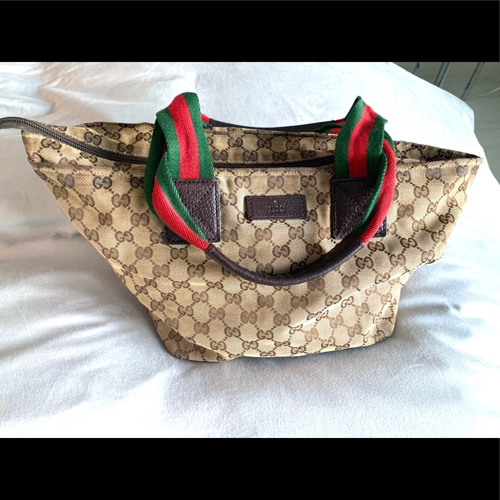 Authentic Gucci tote (used)